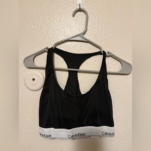 Calvin Klein Women's olive Green Sports Bra